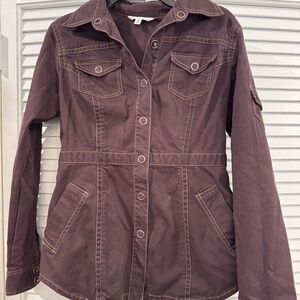 CAbi Dark Brown Utility Jacket